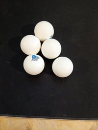 Stolnotenisová loptička JOOLA Outdoor ABS 40+ mm – Vonkajšia loptička na stolný tenis odolná voči poveternostným vplyvom, biela, 5 ks 4