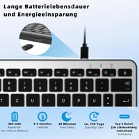 Qulose vezeték nélküli Bluetooth billentyűzet 2. generáció 3