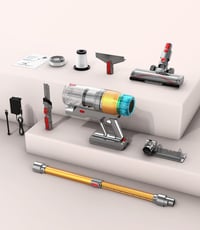 EUARY 55000Pa Vezeték Nélküli Porszívó 600W - 55 Perces Üzemidő, Fali Töltőállomás, Okos Kijelző, Hajcsomósodás-gátló Kefe Szőnyeghez, Kemén 7