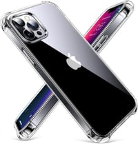 iPhone 12 Pro Max Átlátszó Szilikon Védőtok - CANSHN 1