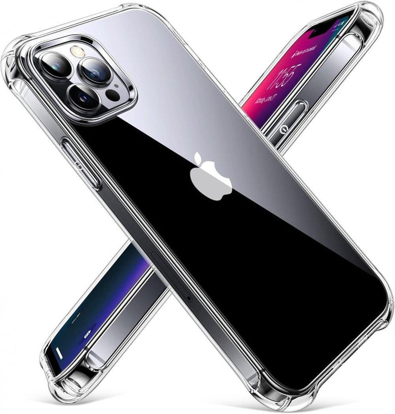 iPhone 12 Pro Max Átlátszó Szilikon Védőtok - CANSHN