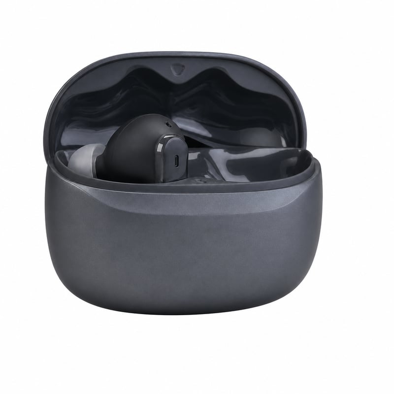 JBL Tune Beam 2 True Wireless Bluetooth slušalice s aktivnim poništavanjem buke, IP54, 48 sati rada — USB-C kabel (stanje: vidi 2. sliku)