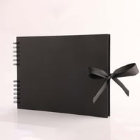DDHHCP Crni foto album za lijepljenje slika, 21,5x15 cm, s 30 crnih stranica, DIY poklon, vlastiti dizajn 7