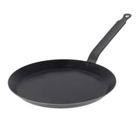 Panvica na palacinky De Buyer 5303.24 z modrej ocele, hrúbka 2 mm, priemer 24 cm 1