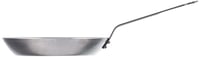 Uhlíková oceľová panvica DE BUYER Carbon Plus 30 cm 5110.30 strieborná na pečenie mäsa a zeleniny 2