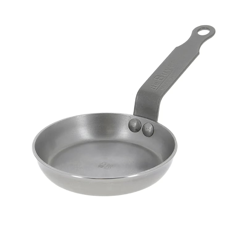 De Buyer Mineral B Element Blini Serpenyő Acéllemez 12 cm – Palacsintasütő Kis Méretű Reggelihez