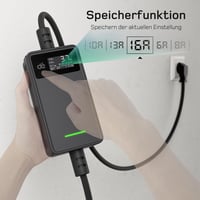 dé Elektromos Autó Töltőkábel Type 2 Schuko - 3.68 kW 6m Digitális Kijelzővel Tesla Model 3/Y ID.3 ID.4 MG4 Kompatibilis 3