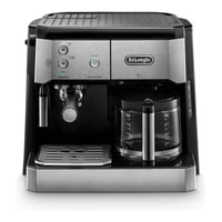 Kombinovaný kávovar De'Longhi BCO 421.S s funkciou espressa a prekvapkávanej kávy, napeňovačom mlieka, 1 l, nehrdzavejúca oceľ/čierna 1