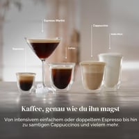 Pákový espresso kávovar De'Longhi Classic EM450.M, s profesionálnou dýzou na napeňovanie mlieka, celokovové telo, 15 barov, 1,7 l nádržka na vodu, nehrdzavejúca oceľ 3
