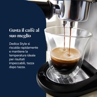 De'Longhi Dedica Style EC685.M aparat za espresso s ručnim pjenjačem za mlijeko, 15 cm - srebrni 3