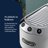 Espresso aparat De'Longhi Dedica Style EC685.W, 1,3 l, širina 15 cm - bijeli 5