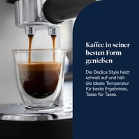 Espresso aparat De'Longhi Dedica Style EC685.W, 1,3 l, širina 15 cm - bijeli 3