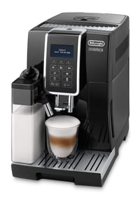 De'Longhi Dinamica ECAM 350.55.B Automatski aparat za kavu s pjenilicom za mlijeko, Cappuccino i Espresso, spremnik za vodu od 1,8 litara, grafički zaslon, 2 šalice 6