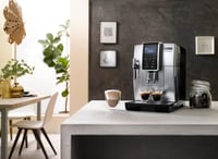 Espressor automat De'Longhi Dinamica ECAM350.35, pentru espresso și cappuccino, 2L, Argintiu-Negru 3