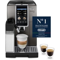 Espressor automat De'Longhi Dinamica Plus cu 24 de băuturi, culoarea Titanium 1