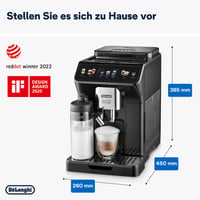 Automatski aparat za kavu De'Longhi Eletta Explore Perfetto ECAM452.57.G s LatteCrema sustavom za pjenu od mlijeka, 40 napitaka, tamnosive boje 6