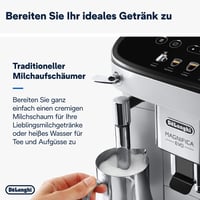 Espressor Automat De'Longhi Magnifica Evo cu 5 Băuturi, Argintiu 4