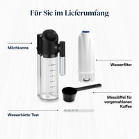 Automatický kávovar De'Longhi Magnifica Evo Next Perfetto s napeňovačom mlieka LatteCrema, 13 nápojmi na jeden dotyk, farebným dotykovým displejom, titánový (ECAM312.80.SB) 10