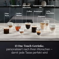 Automatický kávovar De'Longhi Magnifica Evo Next Perfetto s napeňovačom mlieka LatteCrema, 13 nápojmi na jeden dotyk, farebným dotykovým displejom, titánový (ECAM312.80.SB) 4