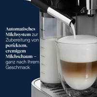 Automatický kávovar De'Longhi Magnifica Evo Next Perfetto s napeňovačom mlieka LatteCrema, 13 nápojmi na jeden dotyk, farebným dotykovým displejom, titánový (ECAM312.80.SB) 6