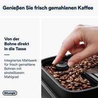 Espressor automat De'Longhi Magnifica Plus cu 18 băuturi, argintiu-negru 3