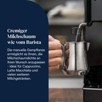 Automatický kávovar De'Longhi Magnifica S ECAM 22.110.B s napeňovačom mlieka, funkciou cappuccino a espresso, nádržka na vodu 1,8 l, čierny 6