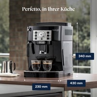 Automatický kávovar De'Longhi Magnifica S ECAM 22.110.B s napeňovačom mlieka, funkciou cappuccino a espresso, nádržka na vodu 1,8 l, čierny 8