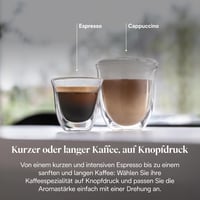 Automatický kávovar De'Longhi Magnifica S ECAM 22.110.B s napeňovačom mlieka, funkciou cappuccino a espresso, nádržka na vodu 1,8 l, čierny 4