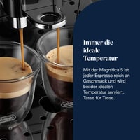 Automatický kávovar De'Longhi Magnifica S ECAM 22.110.B s napeňovačom mlieka, funkciou cappuccino a espresso, nádržka na vodu 1,8 l, čierny 7