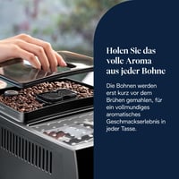 Automatický kávovar De'Longhi Magnifica S ECAM 22.110.B s napeňovačom mlieka, funkciou cappuccino a espresso, nádržka na vodu 1,8 l, čierny 3