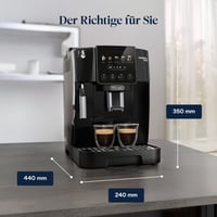 Automatický kávovar De'Longhi Magnifica Start so 4 nápojmi, čierny – Plne automatické espresso a kávovar 7