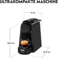 De'Longhi Nespresso Essenza Mini EN 85.B kapszulás kávéfőző 19 bar nyomás fekete 4