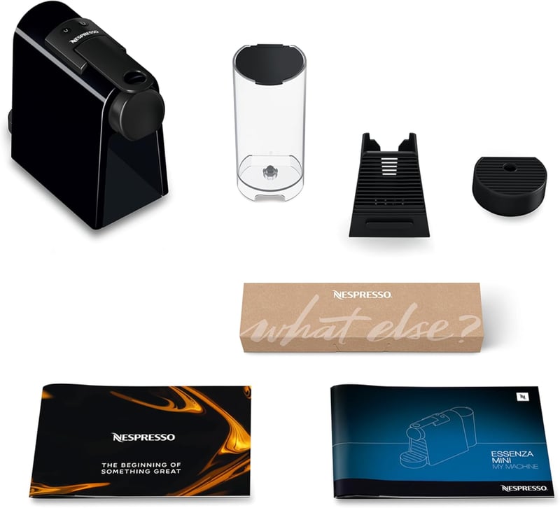 De'Longhi Nespresso Essenza Mini EN 85.B kapszulás kávéfőző 19 bar nyomás fekete