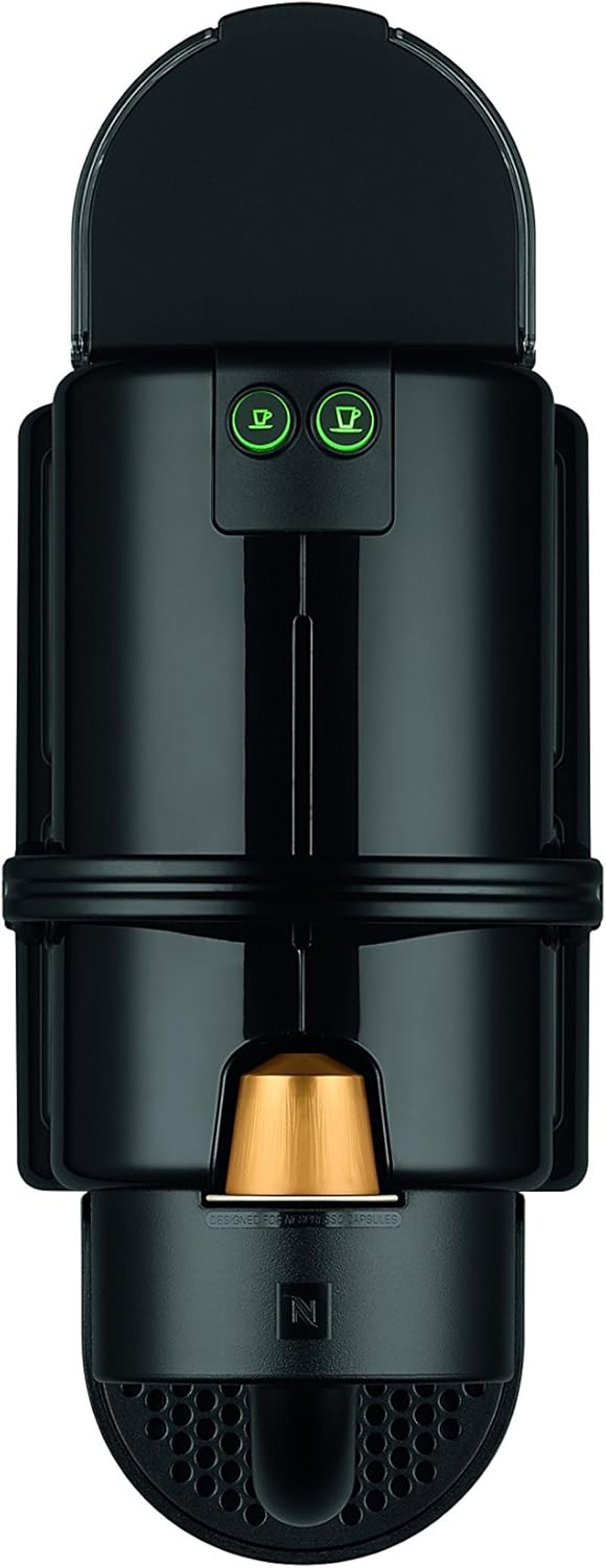 De'Longhi Nespresso Inissia Espresso Kávéfőző, 24 oz, Fekete