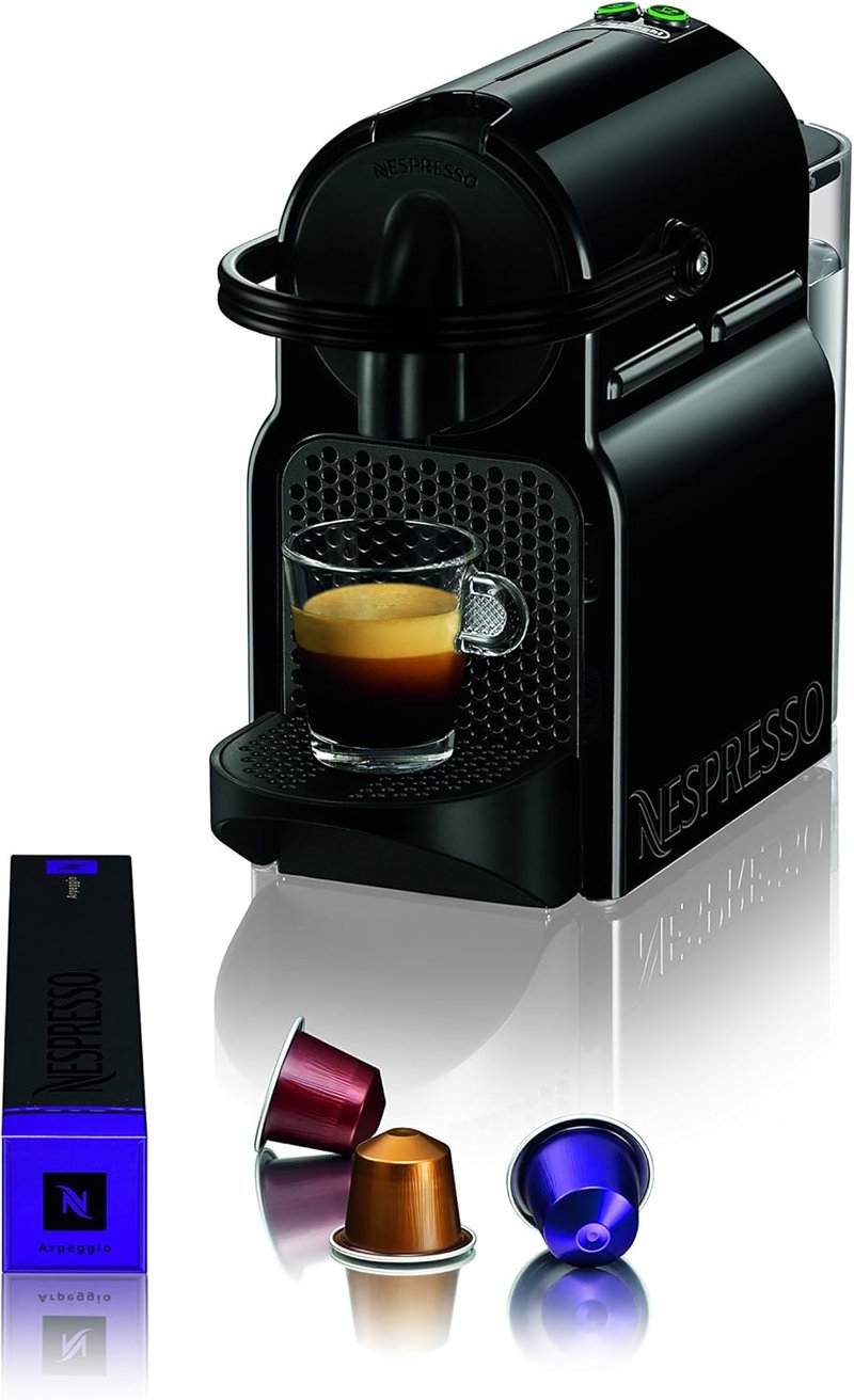 De'Longhi Nespresso Inissia Espresso Kávéfőző, 24 oz, Fekete