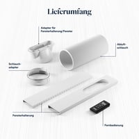 Mobilná klimatizácia De'Longhi Pinguino PAC EM82, 9400 BTU, 27 m², odvlhčovanie, ventilátor, 24-hodinový časovač, energetická trieda A, biela 9