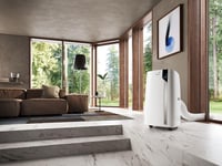 Mobilná klimatizácia De'Longhi Pinguino PAC EX130 CST WiFi s výfukovou hadicou, pre miestnosti do 120 m³, funkcia odvlhčovania a ventilátora, 24-hodinový časovač, energetická trieda A, biela 2