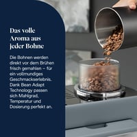 Automatický kávovar De'Longhi Rivelia EXAM440.55.G, mliečny systém LatteCrema, 16 kávových nápojov, dotykový displej, vymeniteľná násypka na zrnkovú kávu, sivý 4