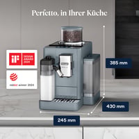 Automatický kávovar De'Longhi Rivelia EXAM440.55.G, mliečny systém LatteCrema, 16 kávových nápojov, dotykový displej, vymeniteľná násypka na zrnkovú kávu, sivý 3