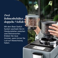 Automatický kávovar De'Longhi Rivelia EXAM440.55.G, mliečny systém LatteCrema, 16 kávových nápojov, dotykový displej, vymeniteľná násypka na zrnkovú kávu, sivý 5