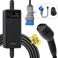 dé Type 2 CEE Wallbox 7 kW 10 méteres kábellel 1