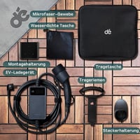 dé Type 2 Schuko Elektromos Autó Töltőkábel 3.68 kW 15m 1-Fázis 7