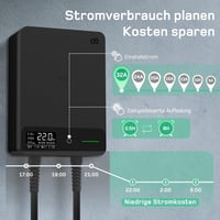 dé Type 2 Wallbox 22 kW 3 fázisú elektromos autó töltő RFID és applikációval 6
