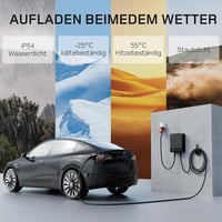 dé Type 2 Wallbox 22 kW 3 fázisú elektromos autó töltő RFID és applikációval 7