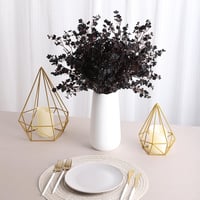 N&T NIETING Művirág Szett - 12 db Fekete Fátyolvirág (Gypsophila) Dekoráció Esküvőre, Asztalra, Lakásba - 49 cm Hosszú Selyem Virágcsokor 2