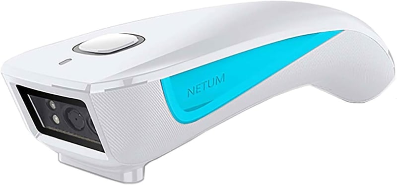 NETUM C850 3in1 Bluetooth QR és vonalkódolvasó, fehér - Gyors és pontos POS szkenner