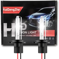 KaiDengZhe H7 HID Xenon átalakító készlet - 6000K hófehér fényszóró izzó 2 db 55W ballaszttal - 12V autókhoz - univerzális illeszkedés 5