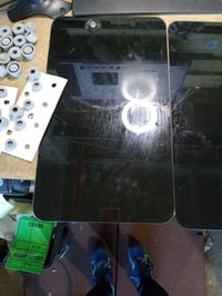 WENKO univerzalni stakleni poklopac za ploču za kuhanje, crni, 2 komada, 30x52 cm, za sve vrste štednjaka, daska za rezanje i zaštita od prskanja masnoće 3