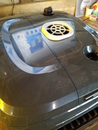 Robot de curățat piscină WYBOT C2, cu acumulator, curățare fund și pereți, 150 m², filtrare dublă, 180 minute, control prin aplicație, alb-negru 3