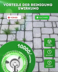 LADAMI Gyomtalanító Drótkefe 200x25,4mm - Univerzális Fűkaszához, Bozótvágóhoz, 38 Fonott Acélszál, Kompatibilis Husqvarna, Dolmar, Echo Gép - 38 Stränge 7